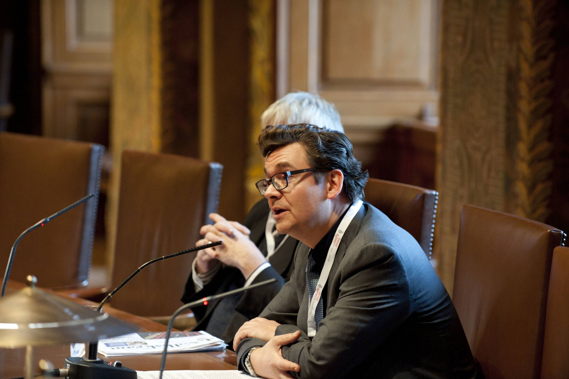 Bezoek Provincie Utrecht debat in plenaire zaal