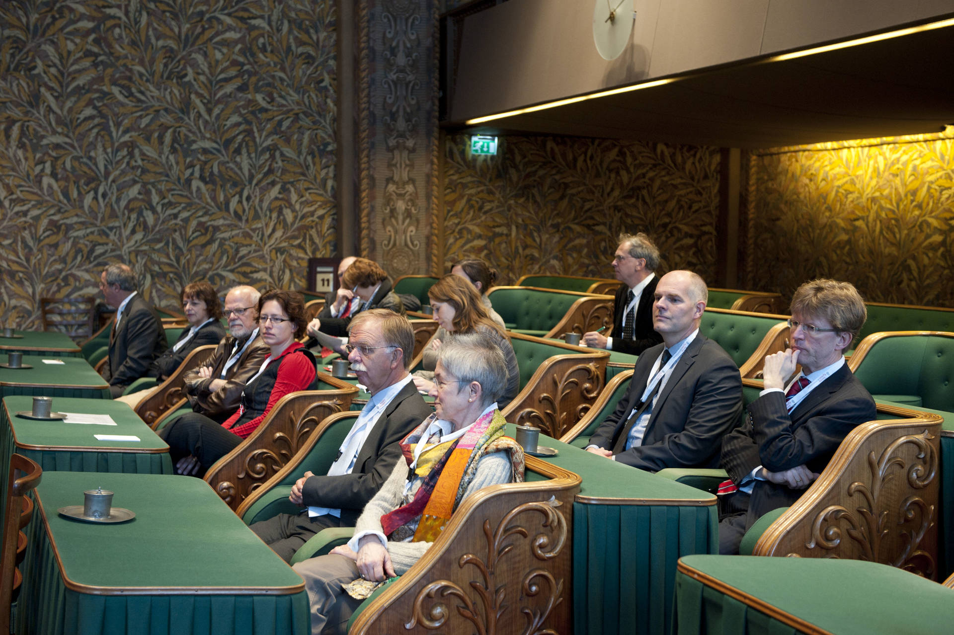 Bezoek Provincie Utrecht debat in plenaire zaal