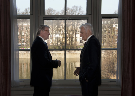 Ontvangst voorzitter van het Europees Parlement, Jerzy Buzek