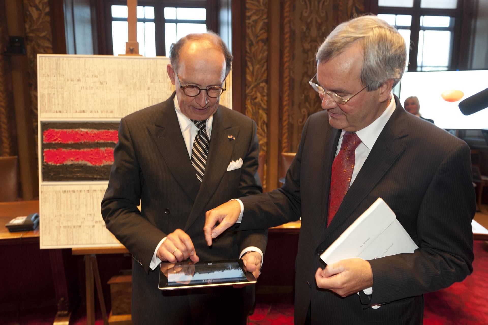 Introductie iPad in Eerste Kamer