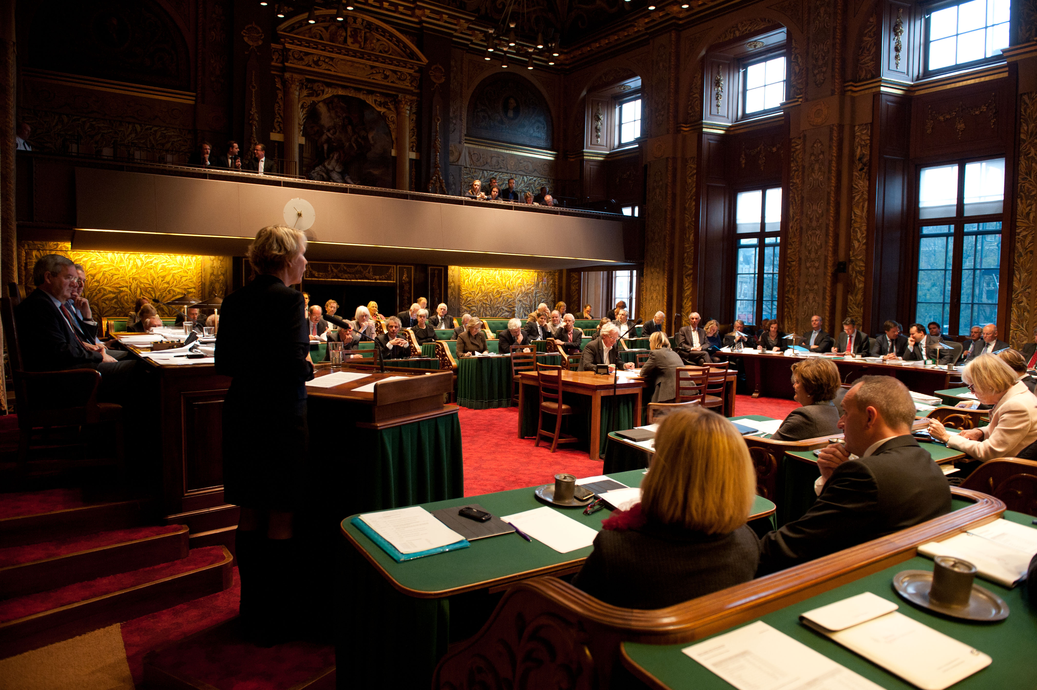 Impressie Van De Algemene Politieke Beschouwingen In De Eerste Kamer ...