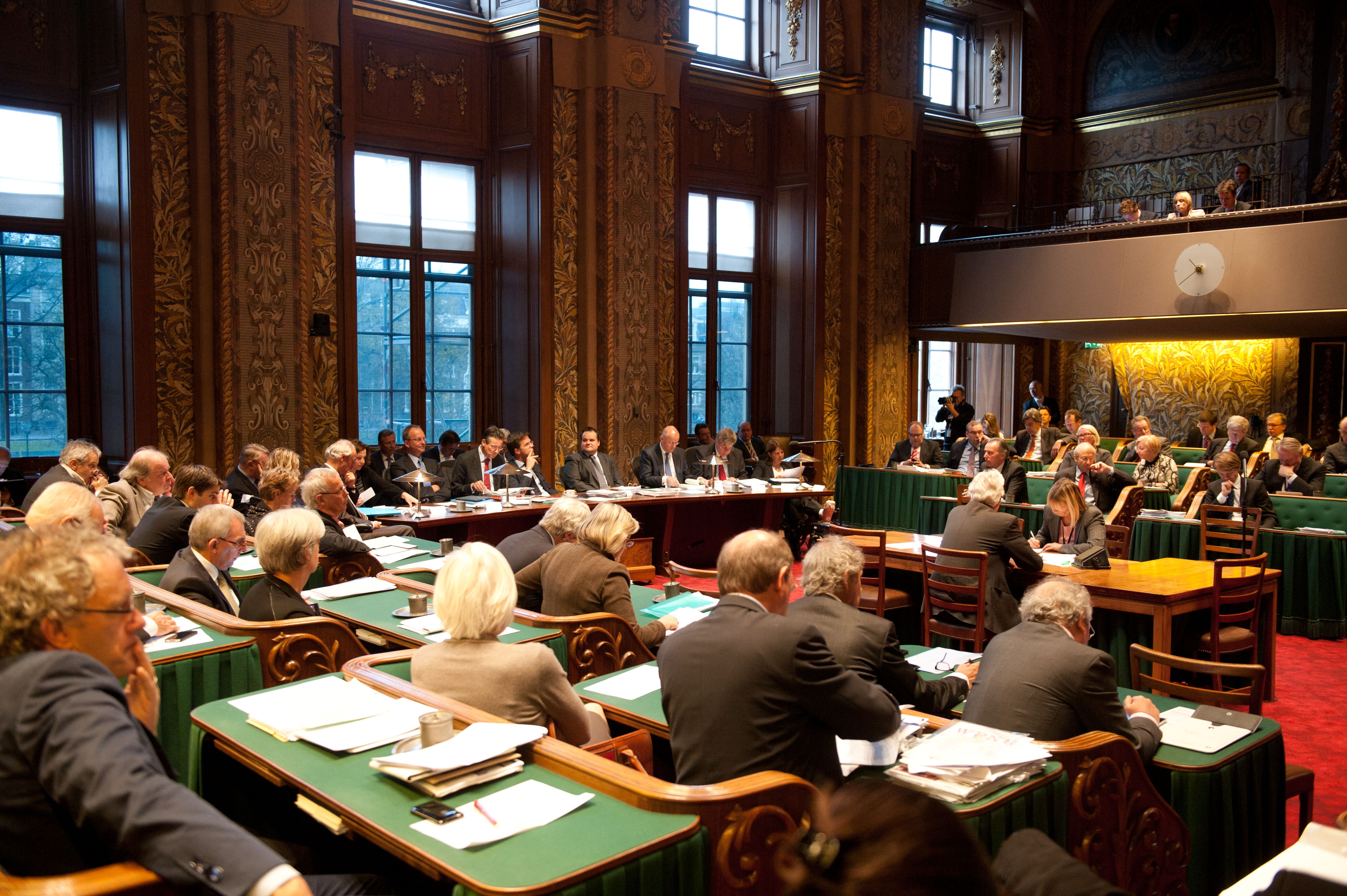 Impressie Van De Algemene Politieke Beschouwingen In De Eerste Kamer ...