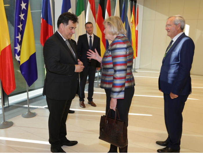 Ontmoeting met Voorzitter National Council Slovenië Mitja Bervar