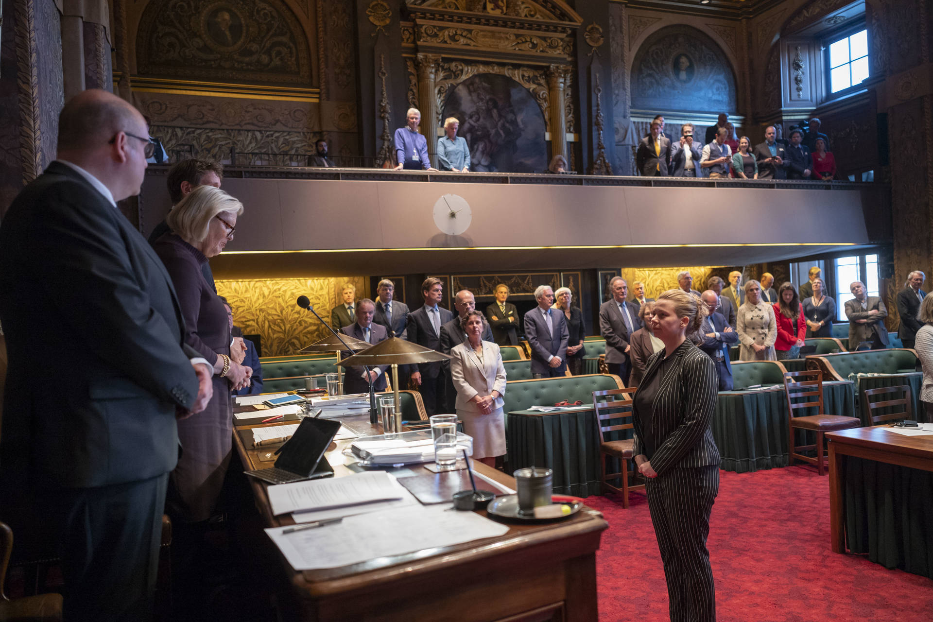 Vink (D66) beëdigd als lid van de Eerste Kamer