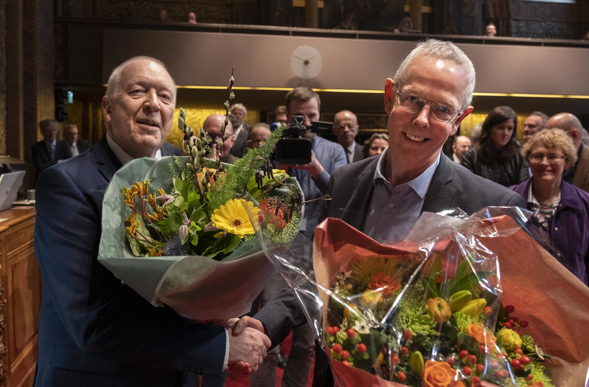 Ruers (SP) beëdigd als lid van de Eerste Kamer