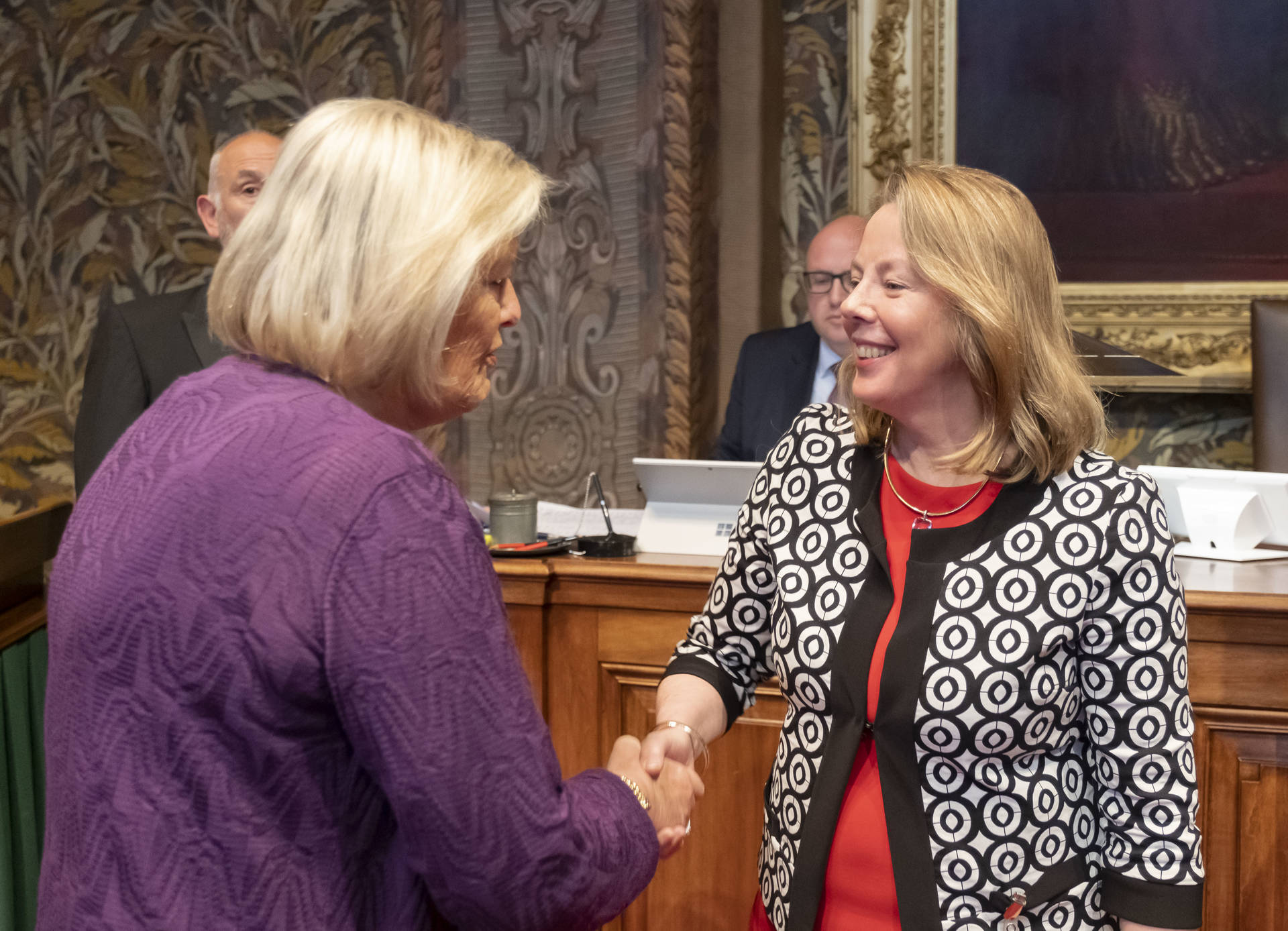 Felicitaties van Kamervoorzitter Broekers-Knol