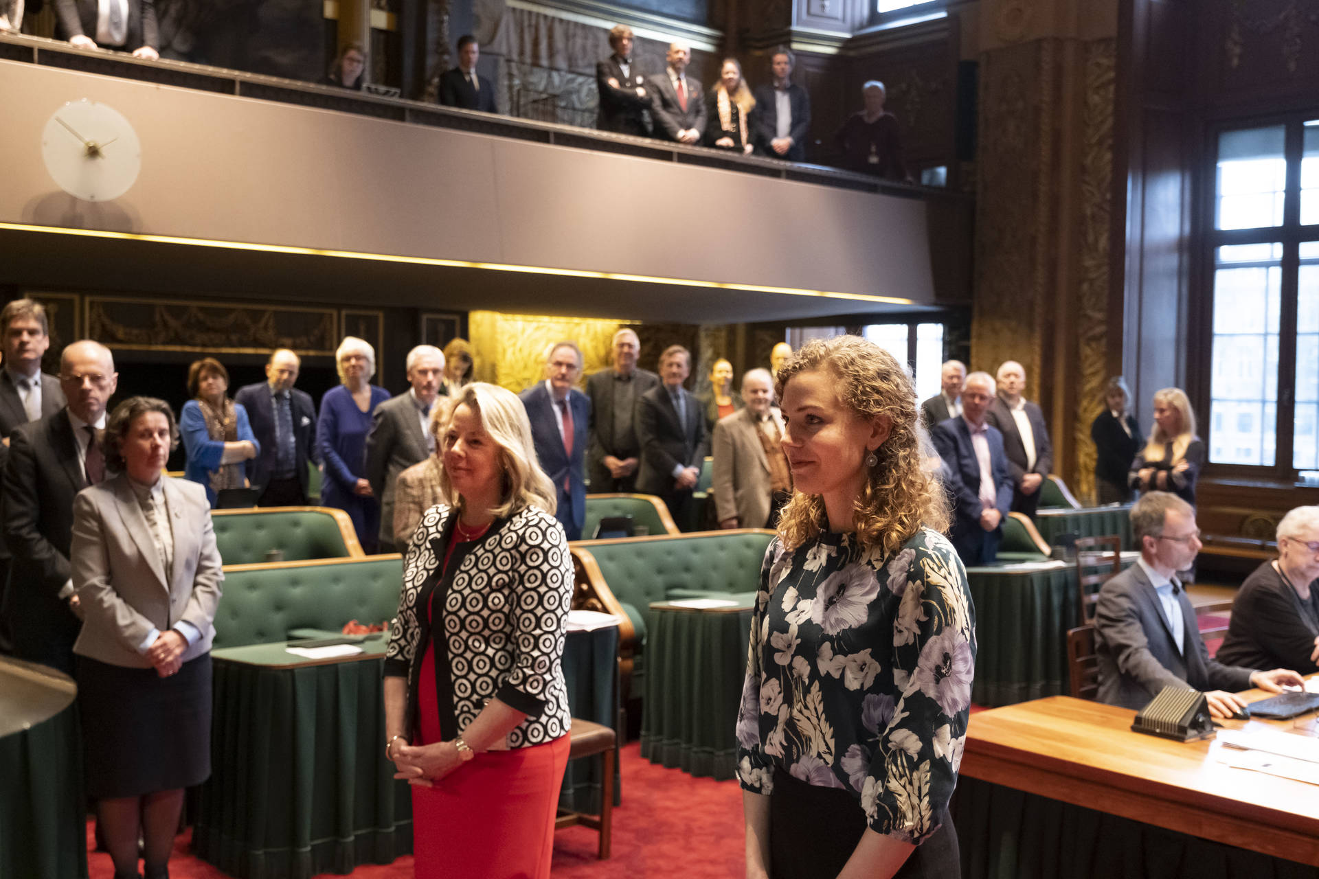 Teunissen en Gout-Van Sinderen beëdigd als lid van de Eerste Kamer