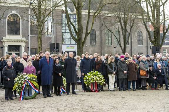 Kamervoorzitters bij herdenking Februaristaking