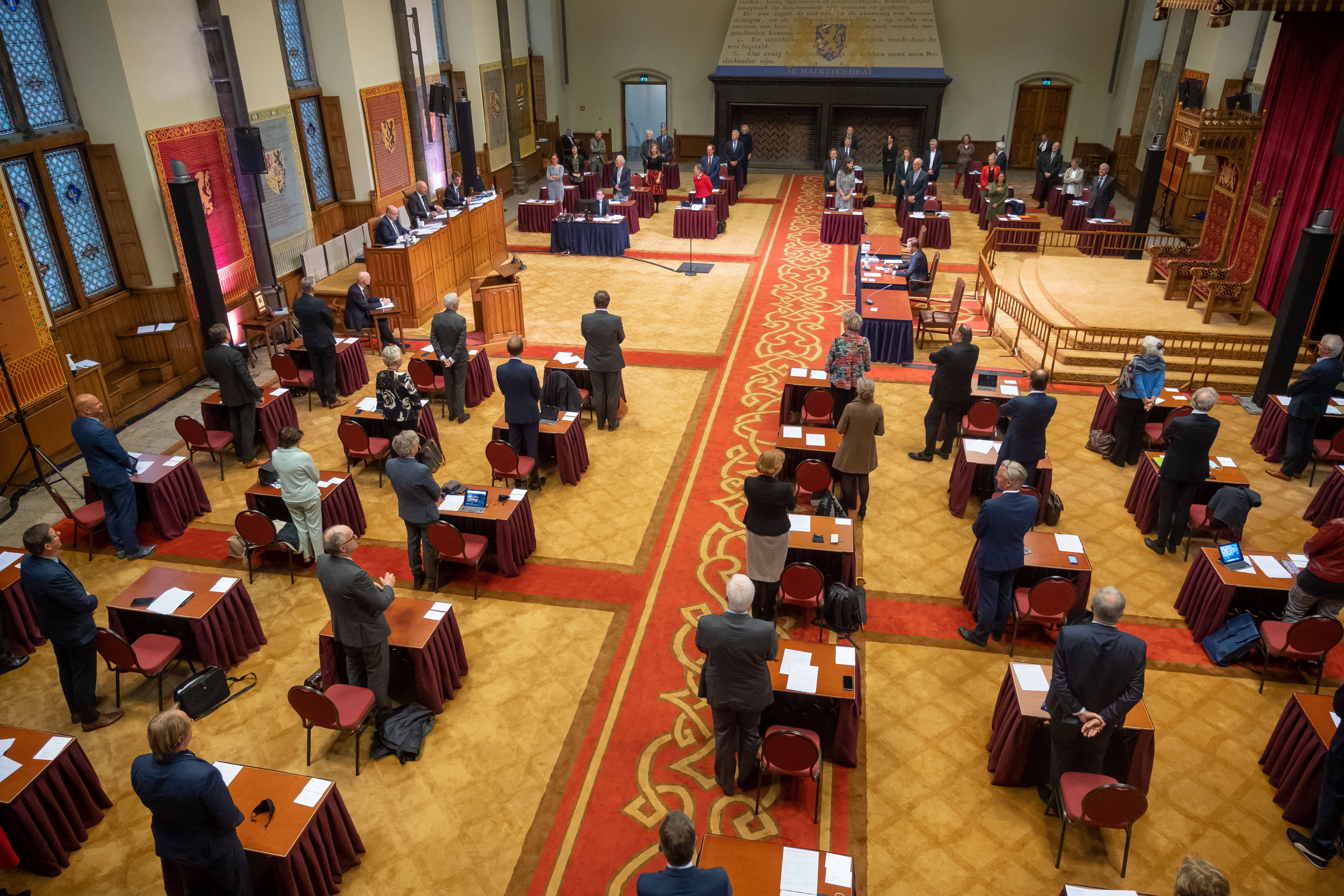 Eerste Kamer Stemt In Met Coronamelder - Eerste Kamer Der Staten-Generaal