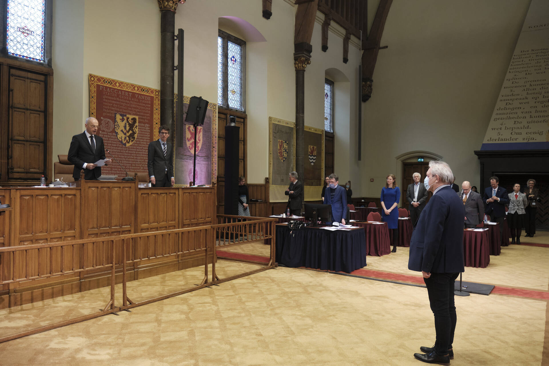 Ton Raven (OSF) geïnstalleerd als Eerste Kamerlid