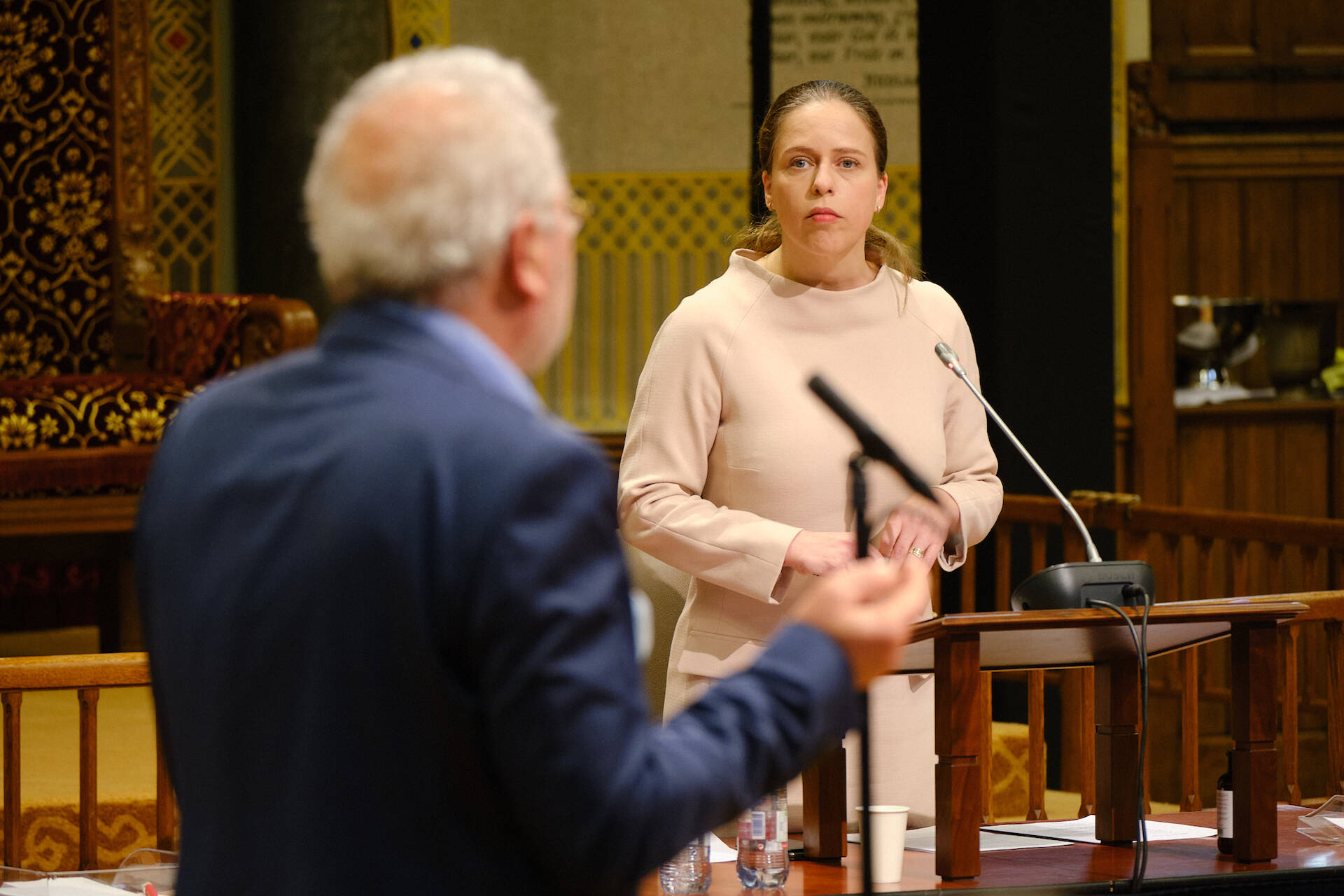 Minister Schouten in debat met senator Koffeman (PvdD)