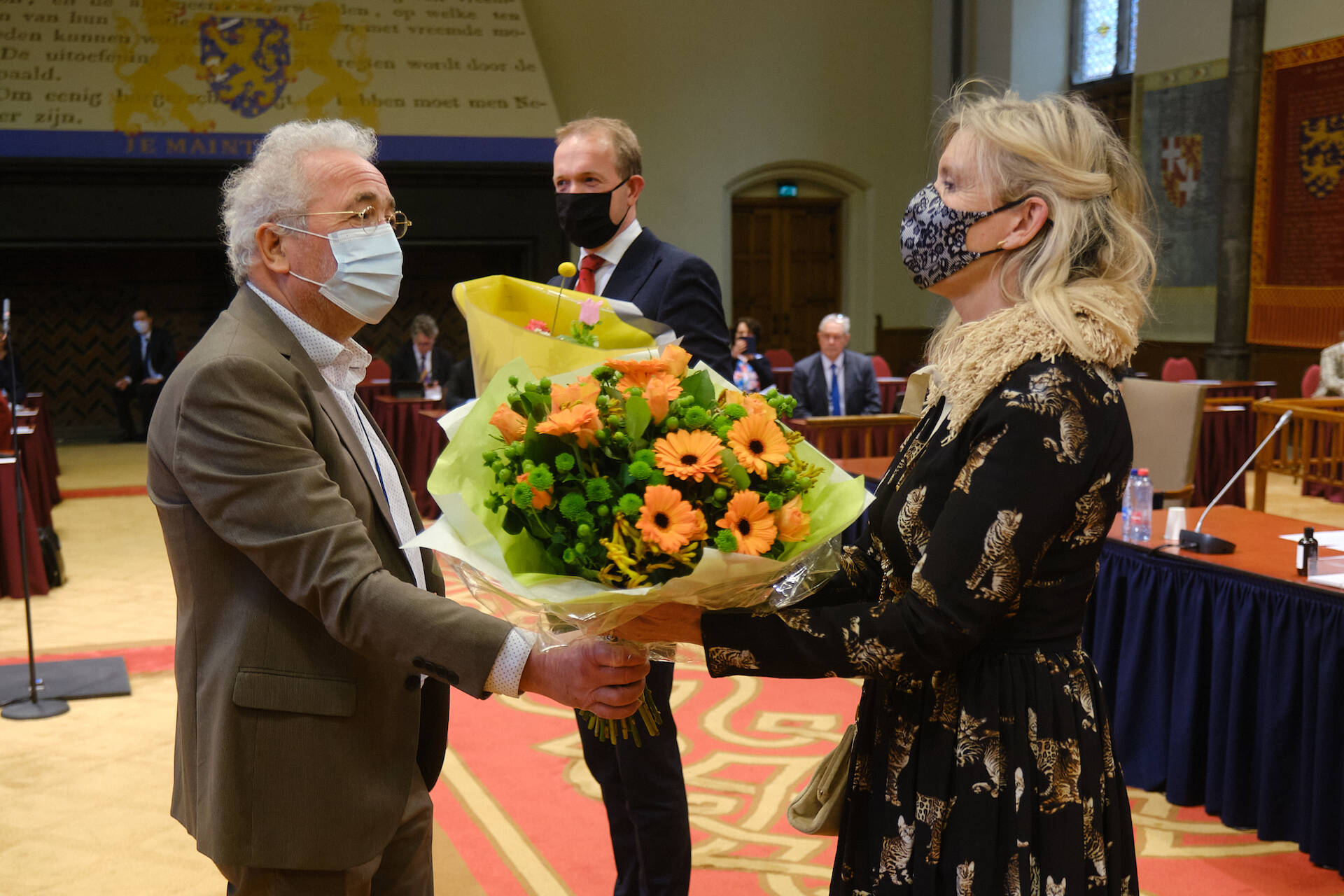 Felicitaties voor senator Prast van PvdD-fractievoorzitter Niko Koffeman