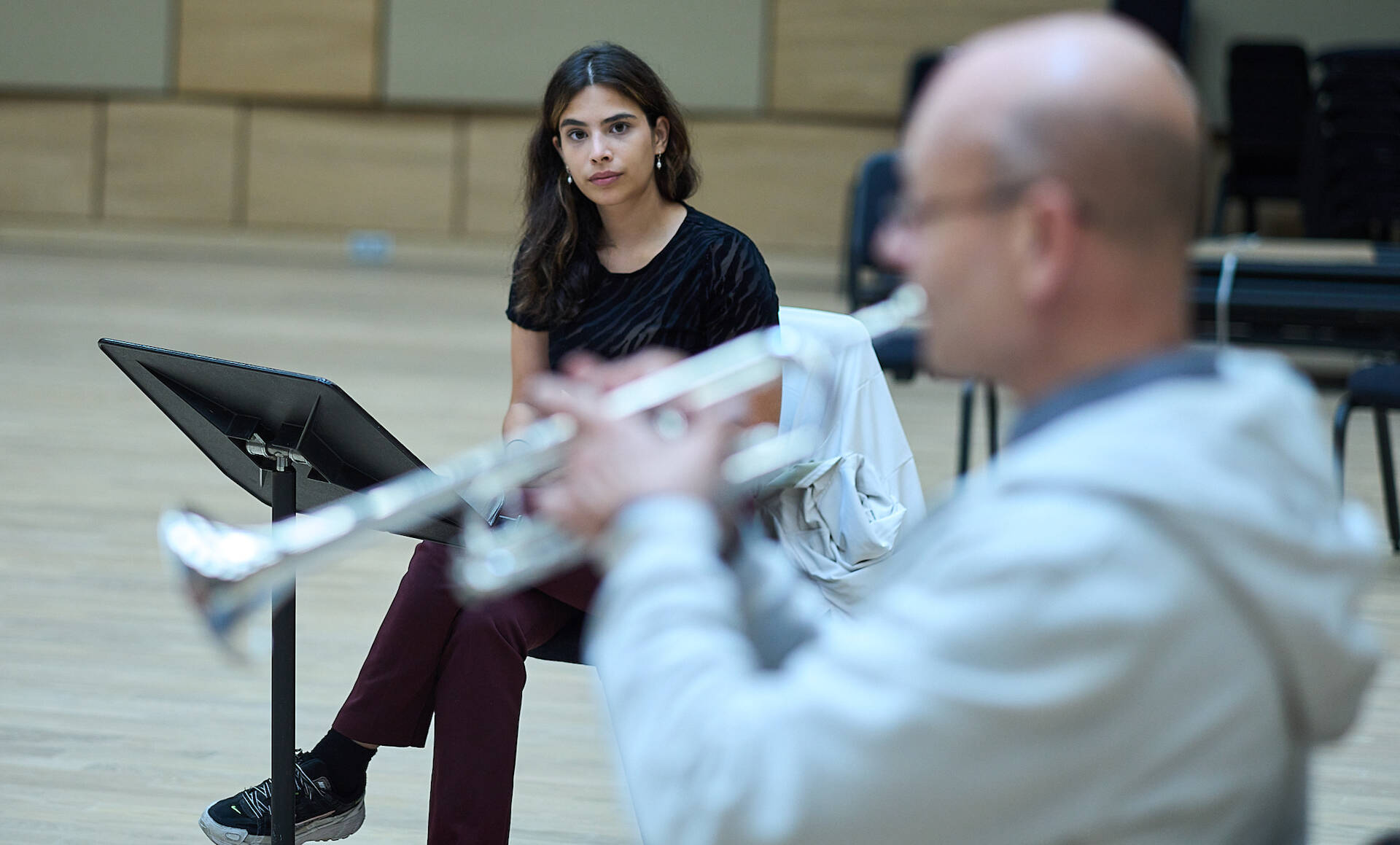 Repetitie Residentie Orkest voor Prinsjesdag 2021