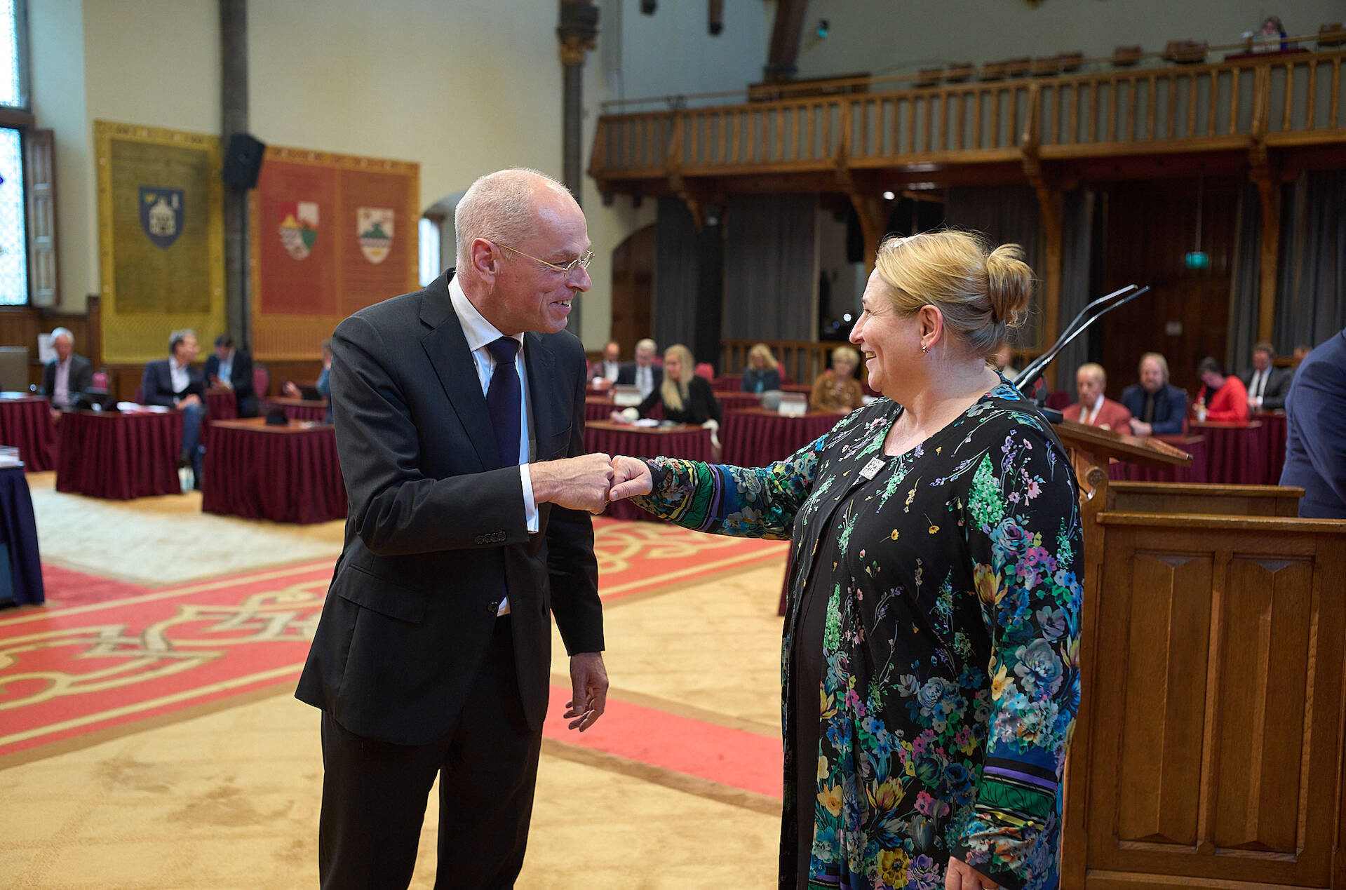 Felicitaties van Kamervoorzitter Bruijn