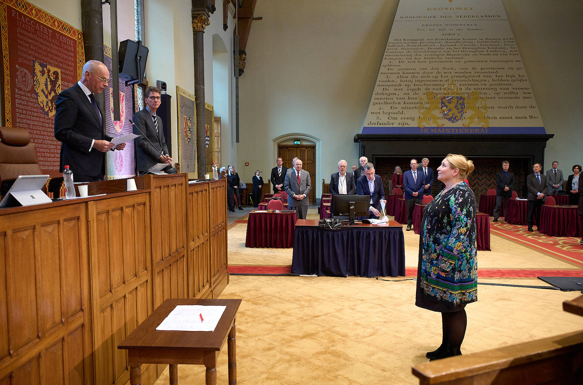 Mary Fiers (PvdA) geïnstalleerd als Eerste Kamerlid