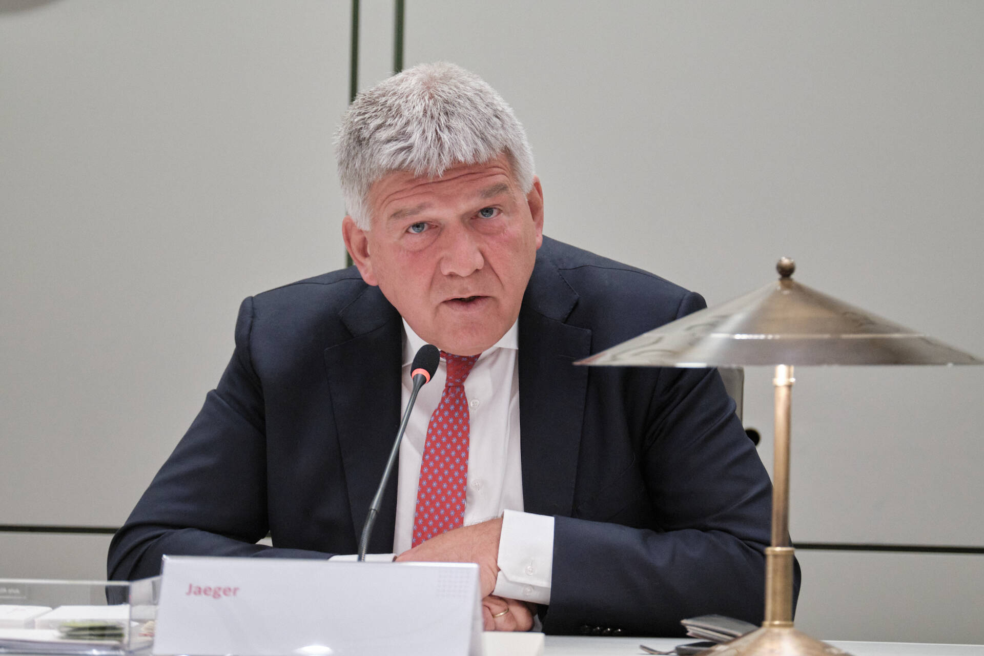 Wimar Jaeger, waarnemend burgemeester van Scherpenzeel