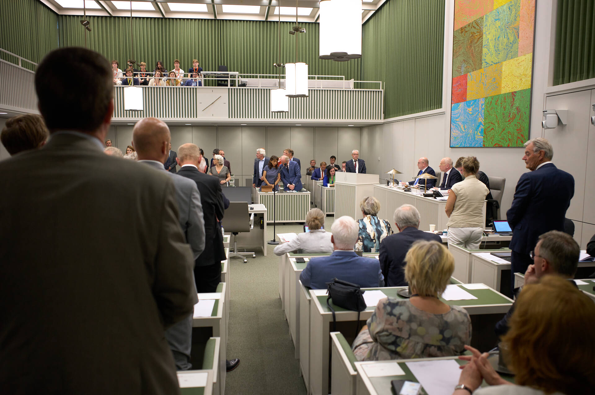 De Kamer stemt over de moties.