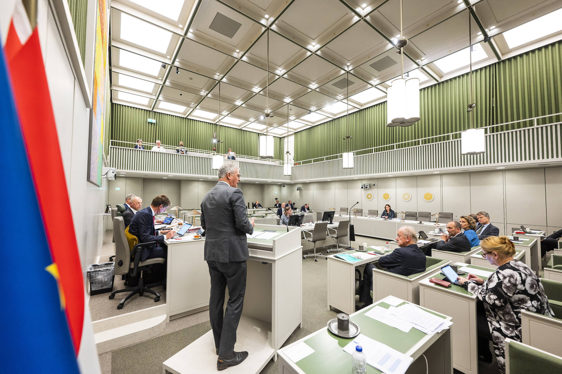 De Kamer tijdens het debat op 11 oktober 2022