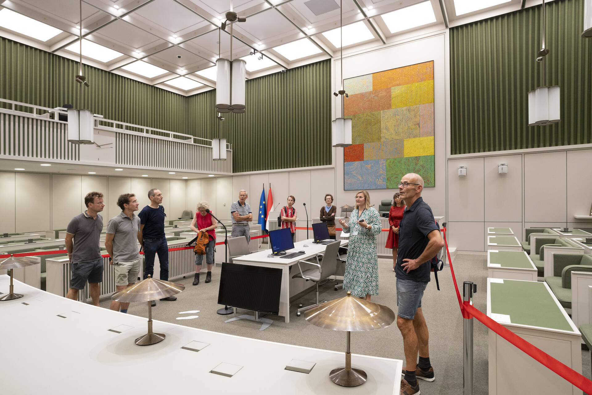 Open Monumentendag 2023: Plenaire zaal van de Eerste Kamer