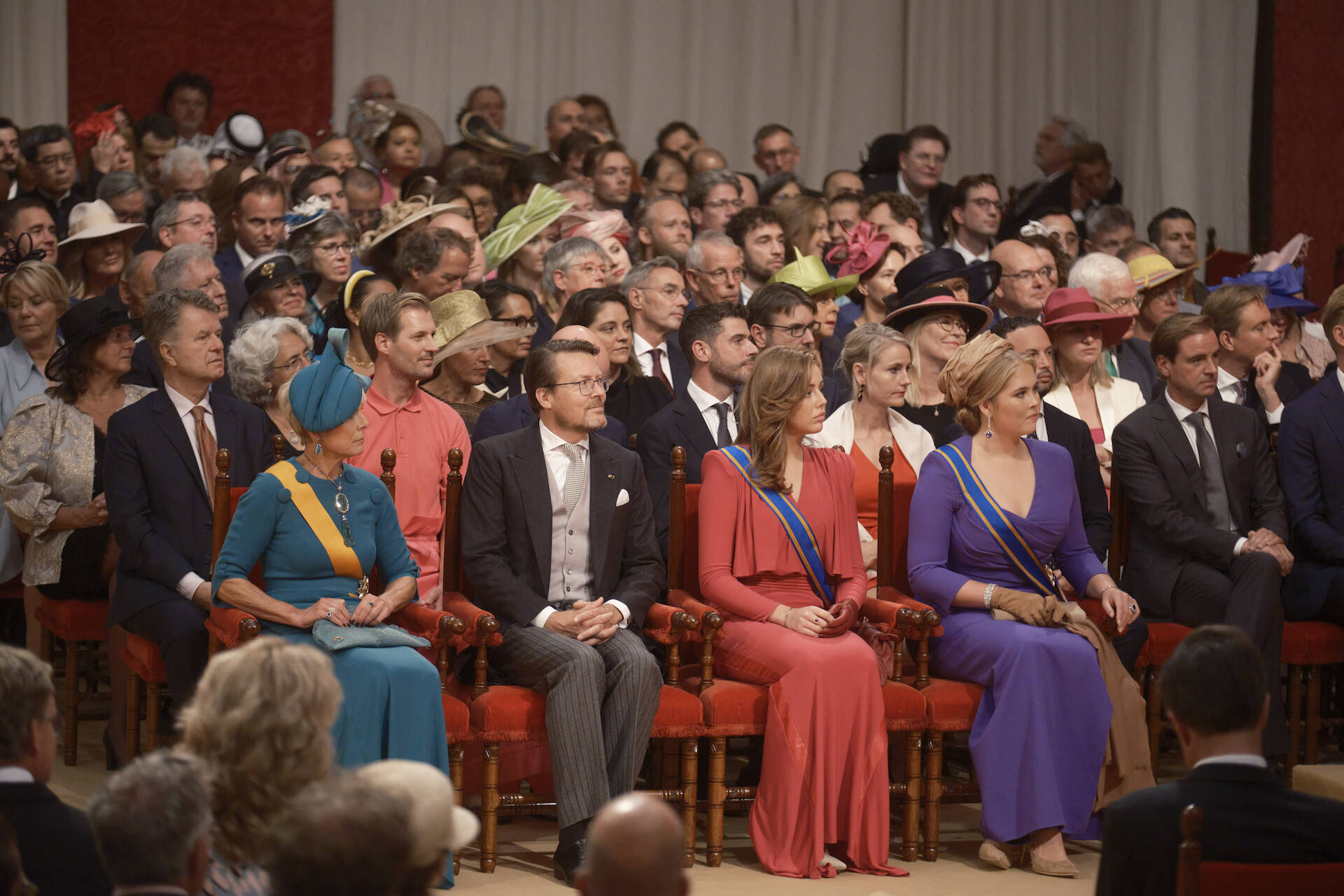 Prinses Alexia was voor het eerst aanwezig