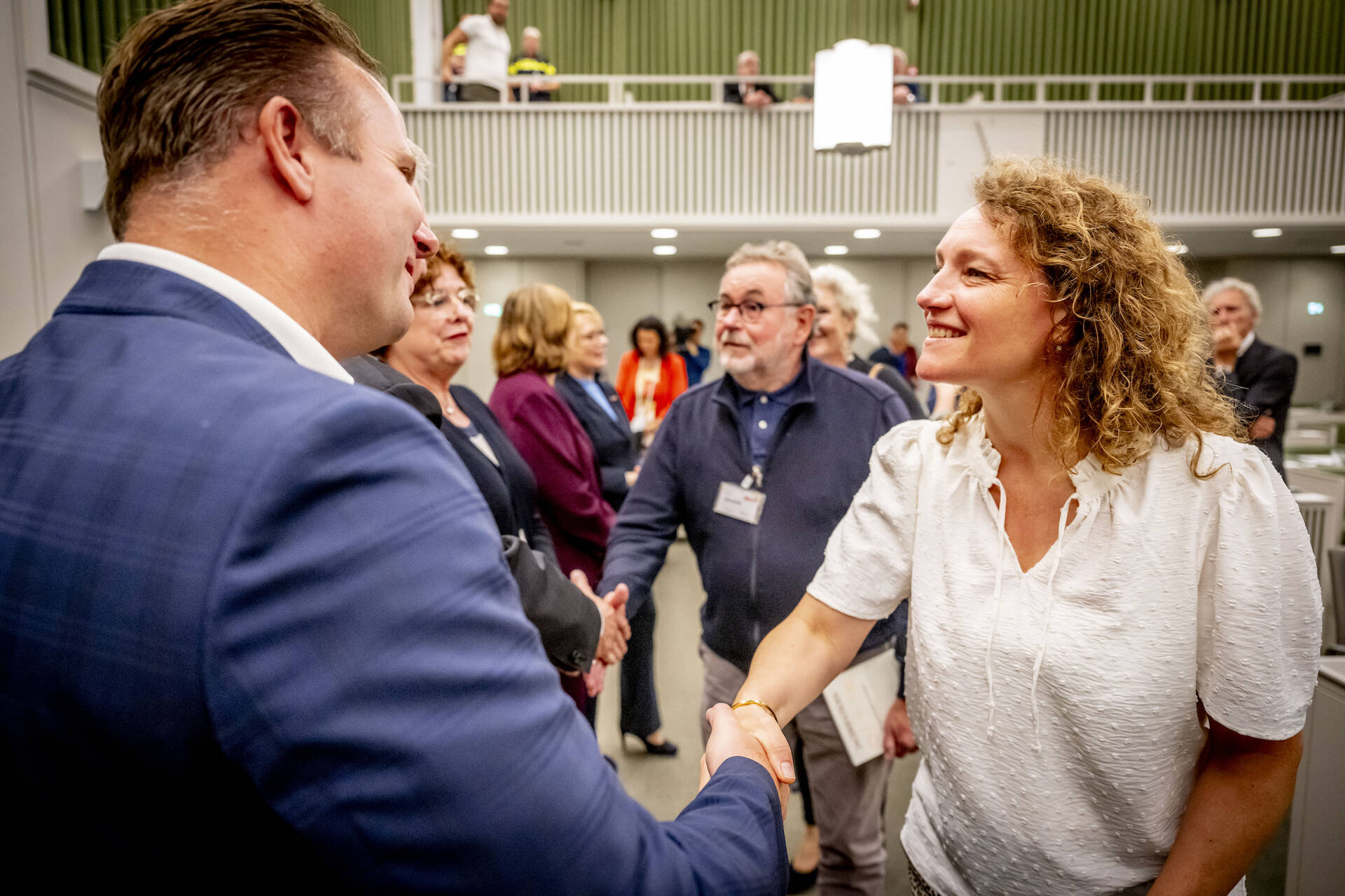 Felicitaties voor de maidenspeeches - 1