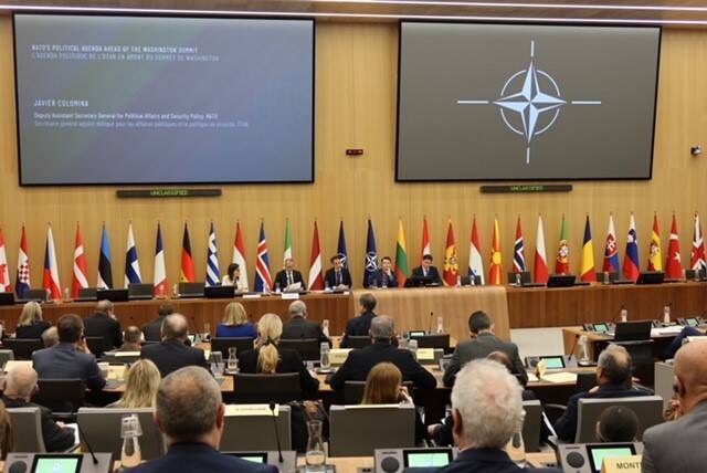 De jaarlijkse Joint Committee Meetings van de NAVO PA in Brussel.