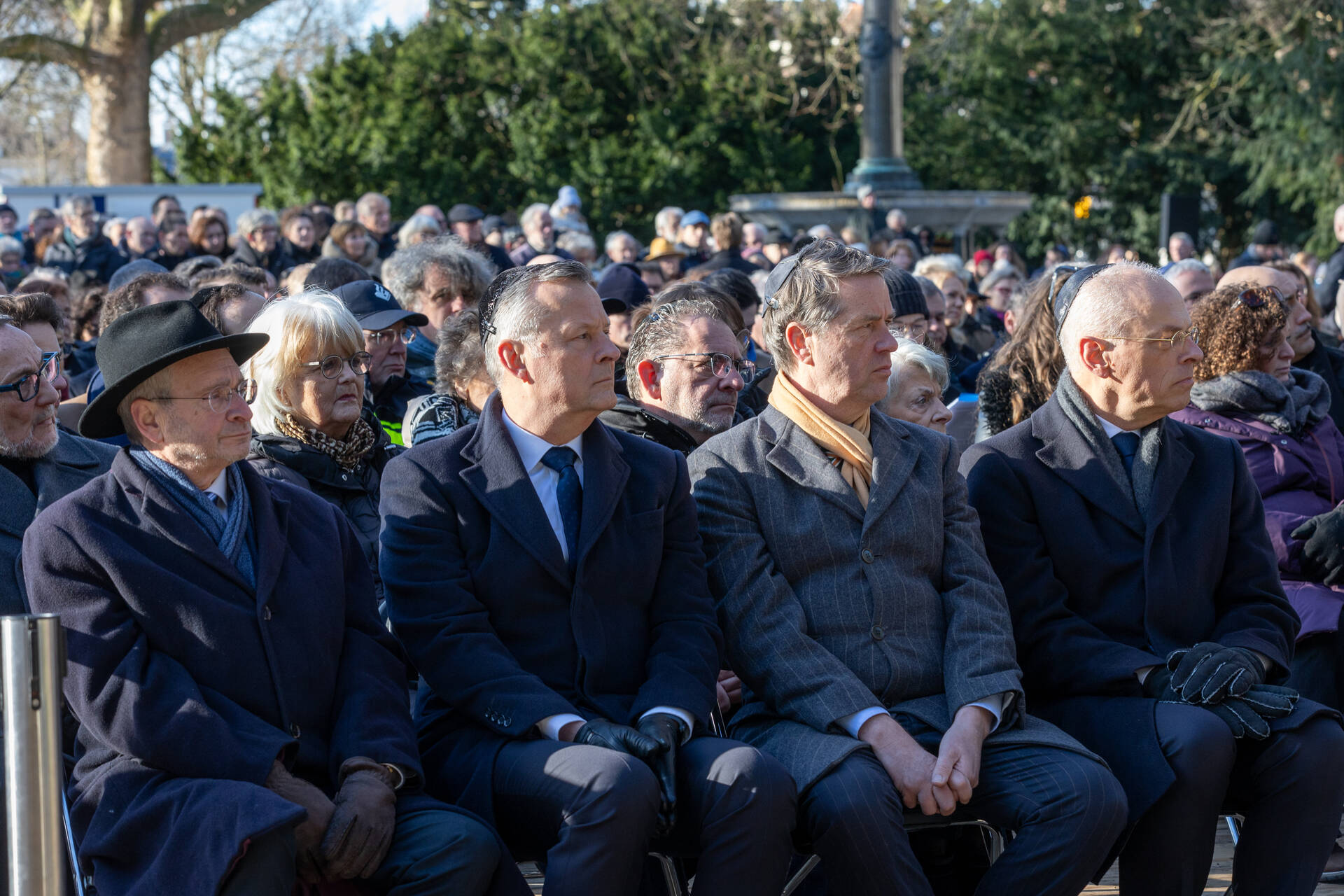 Kamervoorzitters bij Nationale Holocaust Herdenking- 2