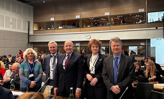 De Nederlandse delegatie