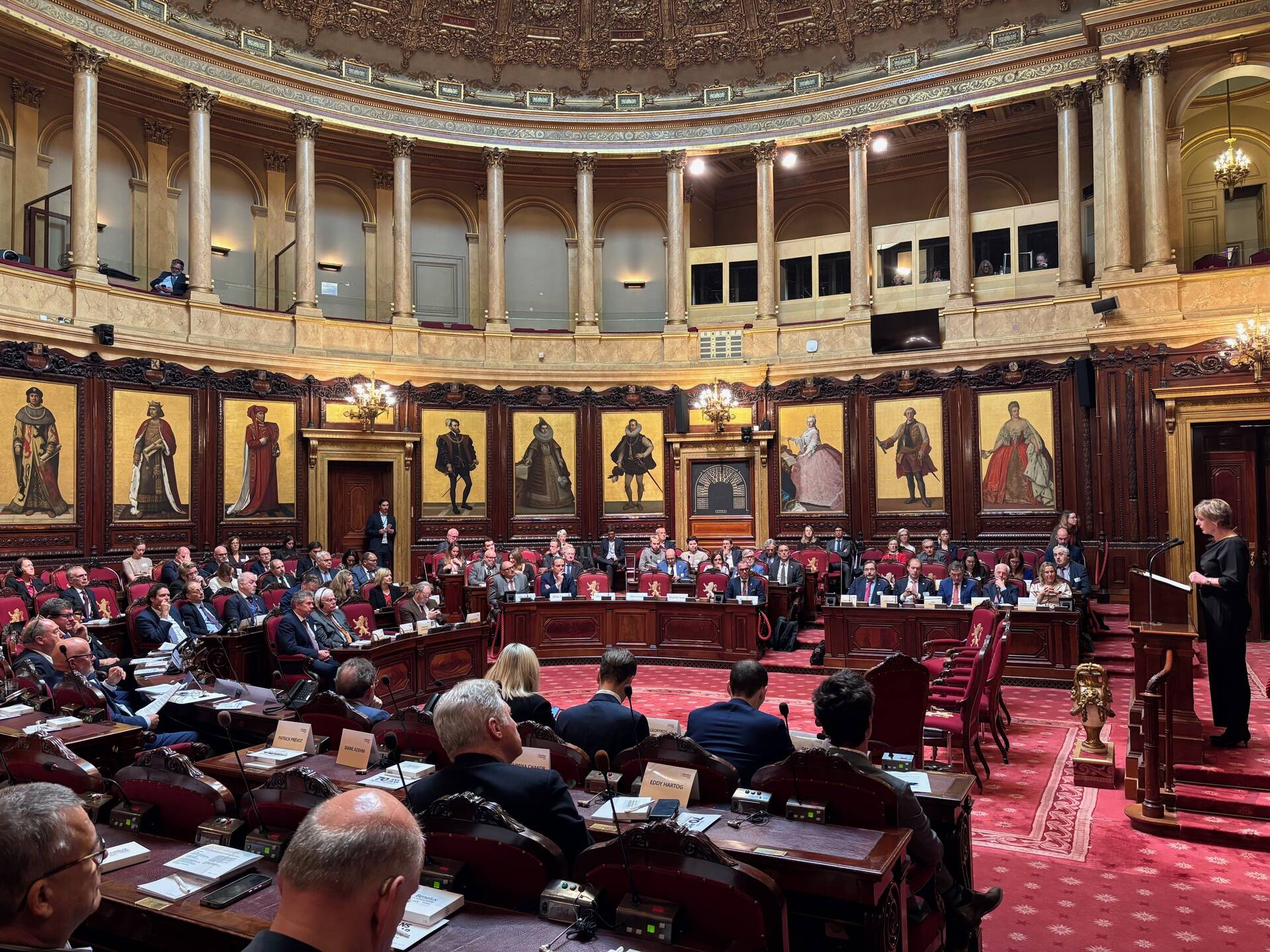 Beneluxparlement viert 70-jarig bestaan in Belgische Senaat 2