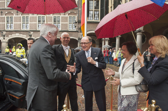 Bezoek voorzitter Duitse bondsraadvoorzitter door Staten-Generaal