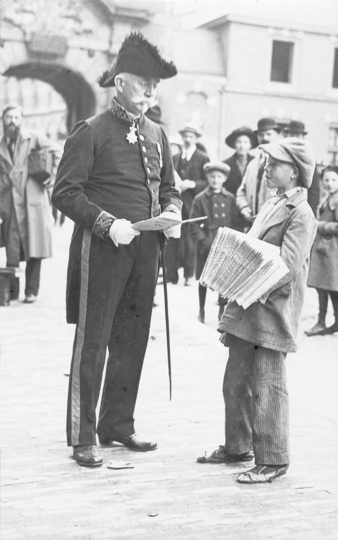 Harm Smeenge, Tweede Kamerlid voor de Liberale Unie in de periode 1886-1935. Foto uit Het Leven, 1920. Spaarnestad Photo