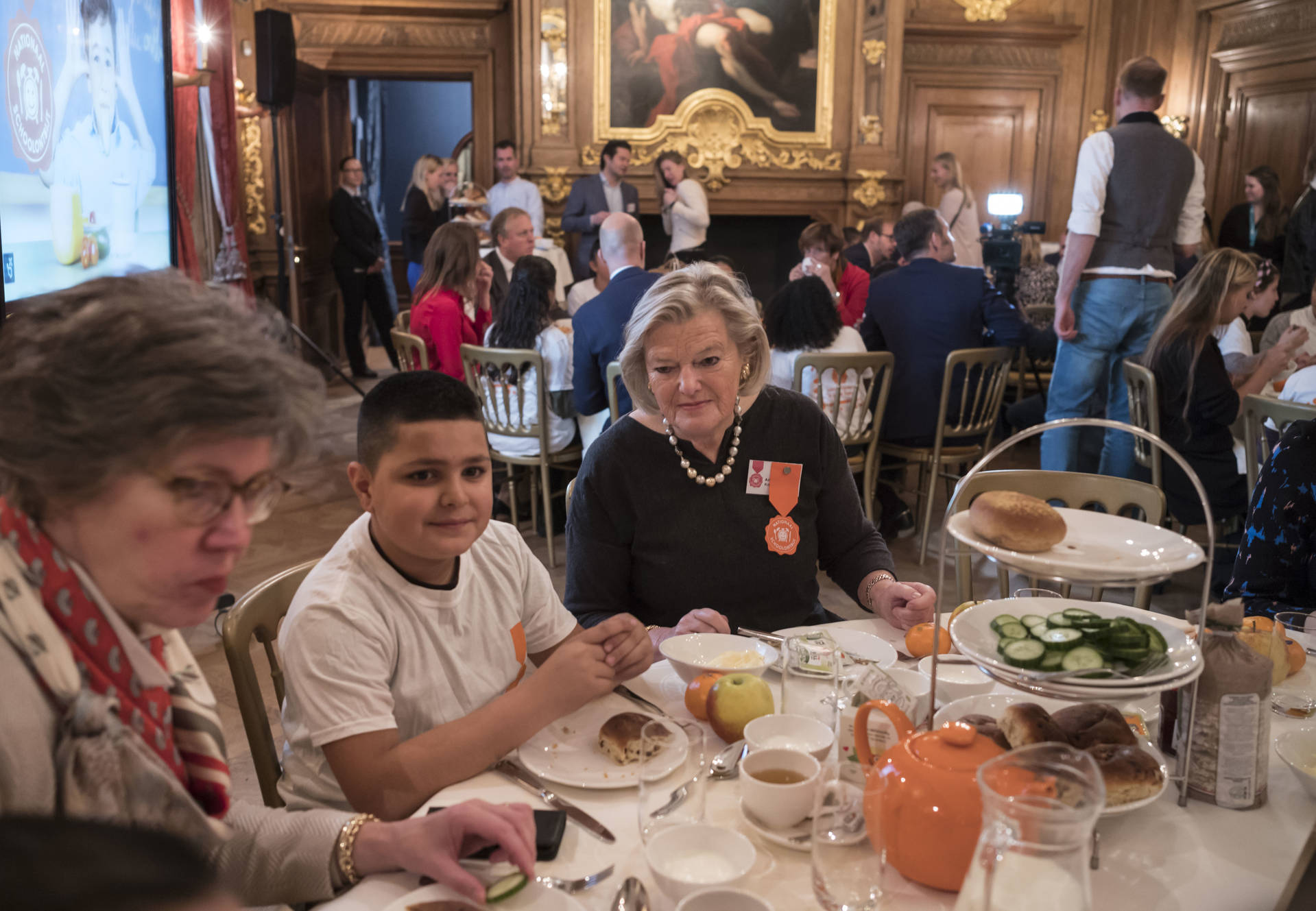 Schoolontbijt met Kamervoorzitter en Kamerleden