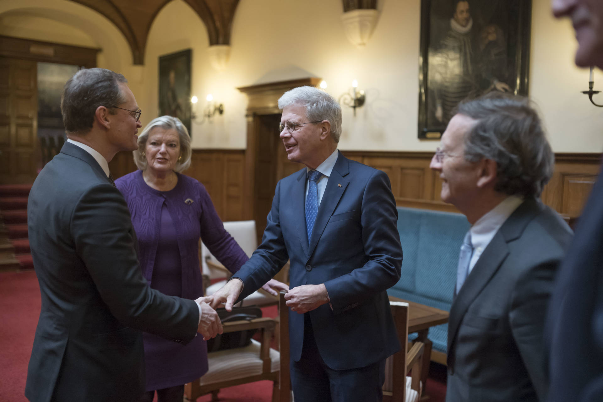 Eerste Kamer ontvangt Voorzitter Duitse Bundesrat