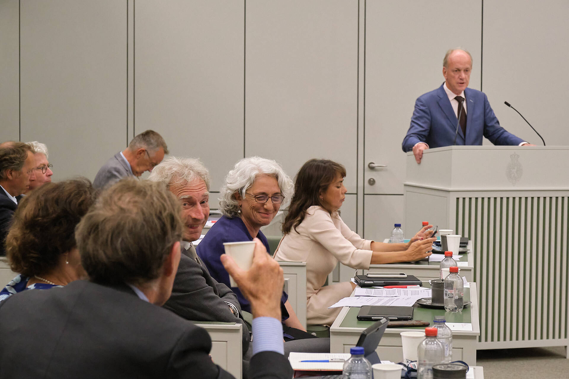 De Eerste Kamer tijdens het debat op 11 juli 2022