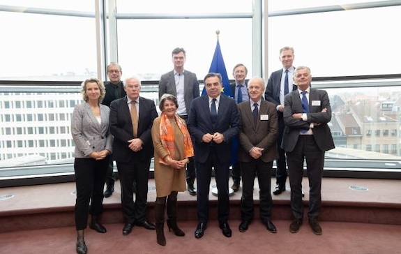 Delegatie met Vicevoorzitter Europese Commissie Margaritis Schinas
