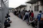Registratie van migranten op Lesbos