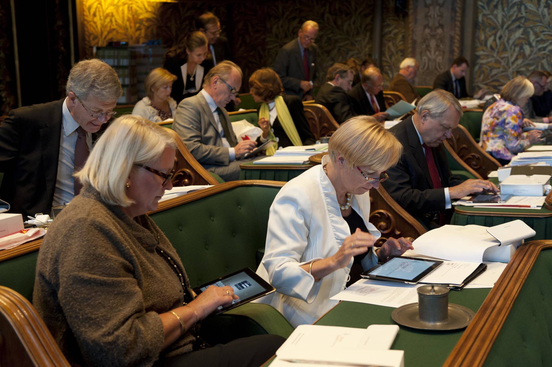 Introductie iPad in Eerste Kamer