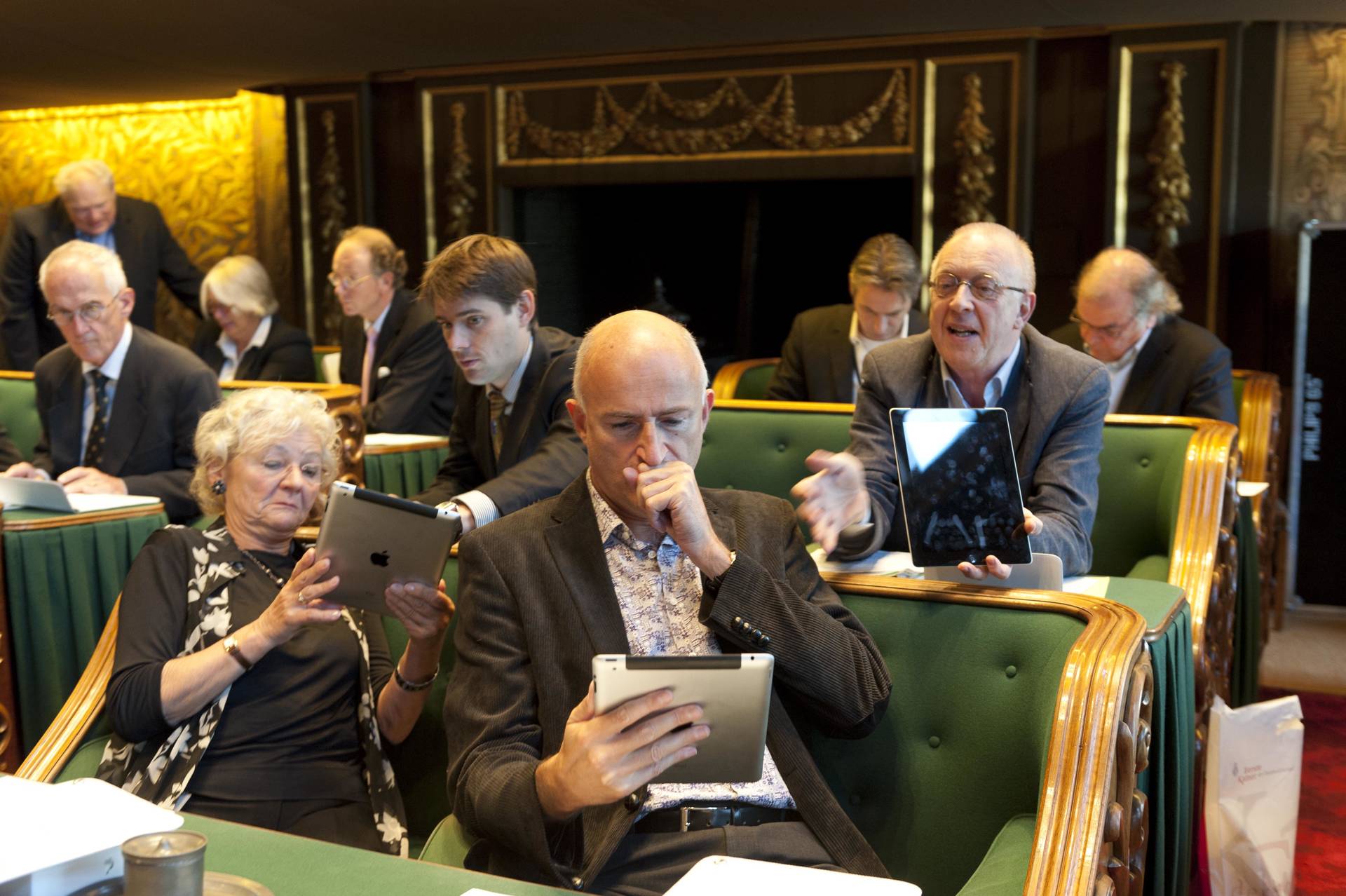 Introductie iPad in Eerste Kamer