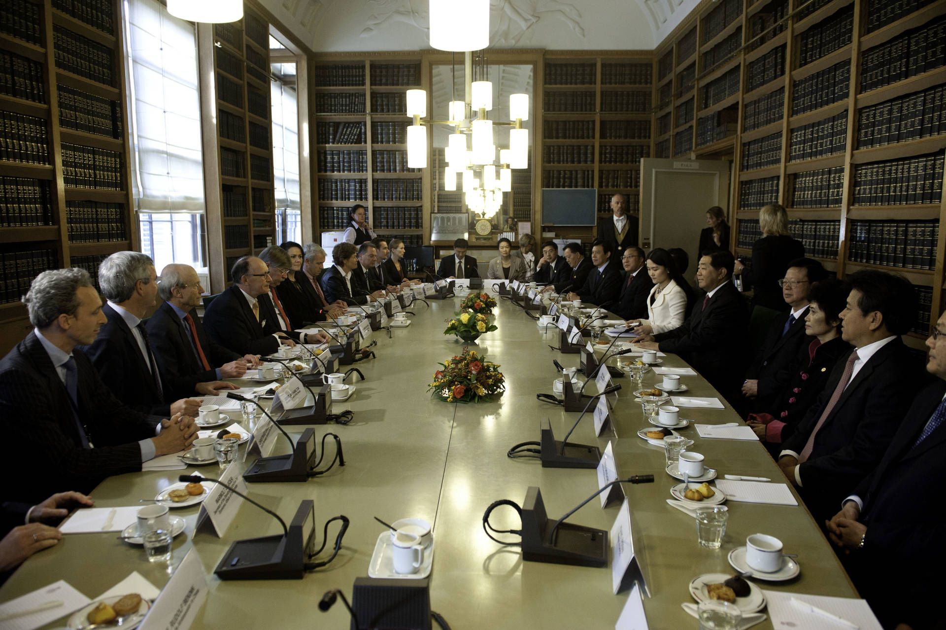 Staten-Generaal ontvangen delegatie China