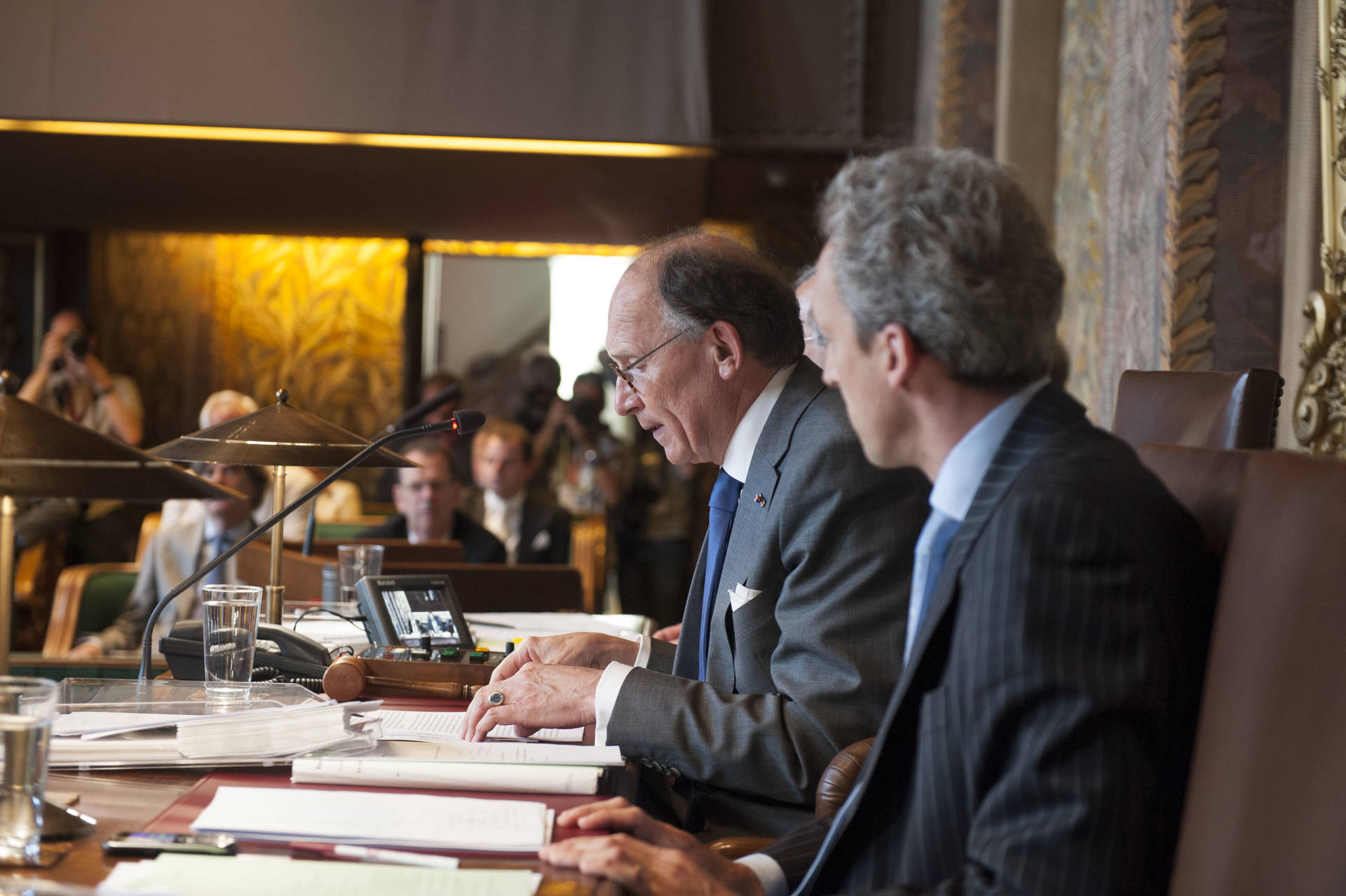 Voorzitter Eerste Kamer Fred de Graaf