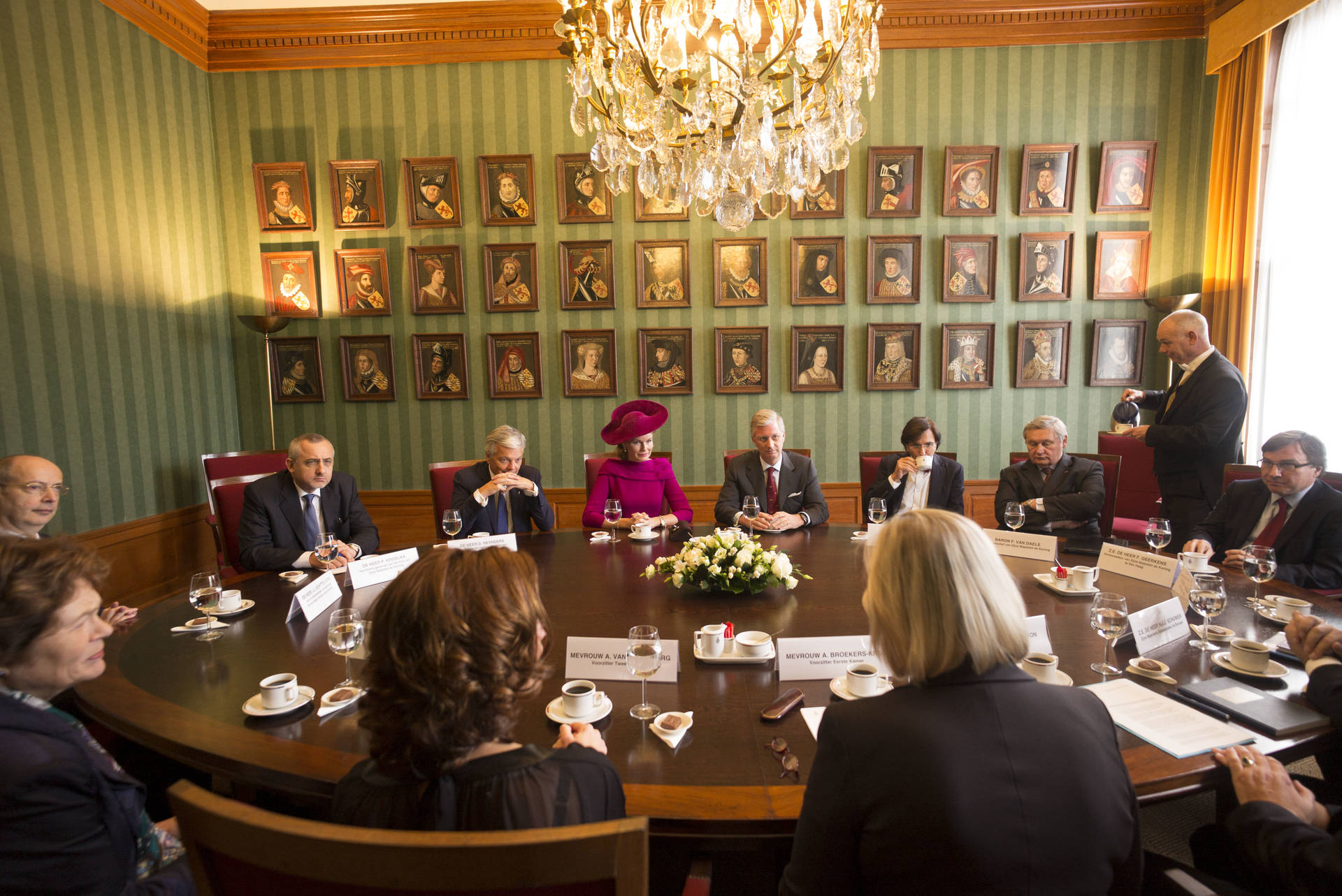 Ontmoeting in de Gravenkamer