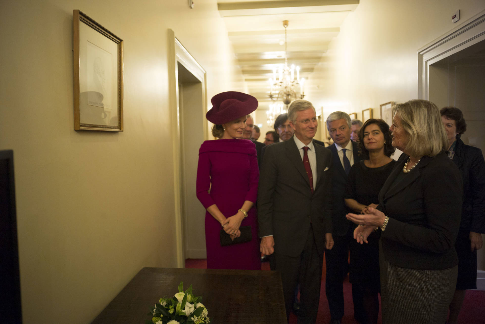 Voorzitter Eerste Kamer verwijst naar portret eerste Voorzitter Eerste Kamer