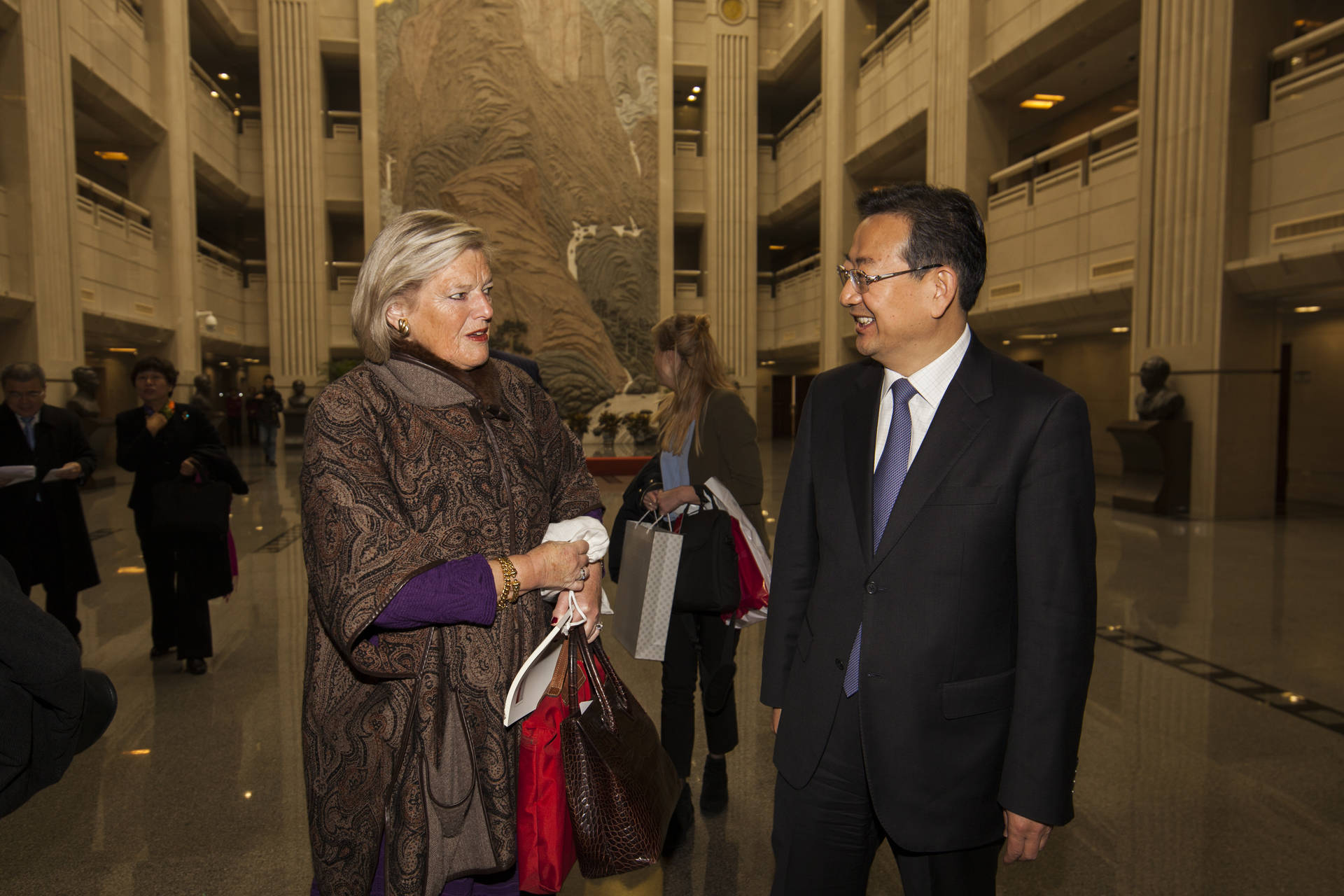 Aankomst bij de Supreme People's Court. Foto: Dong Yuehang