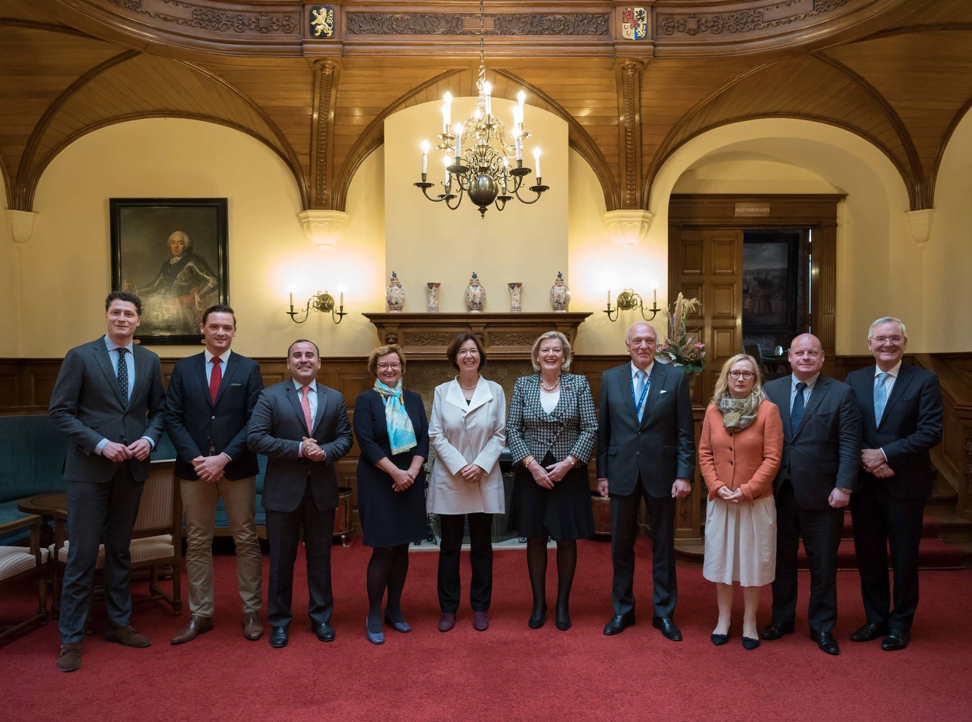 Voorzitter Eerste Kamer ontvangt Voorzitter Parlementaire Assemblee OVSE