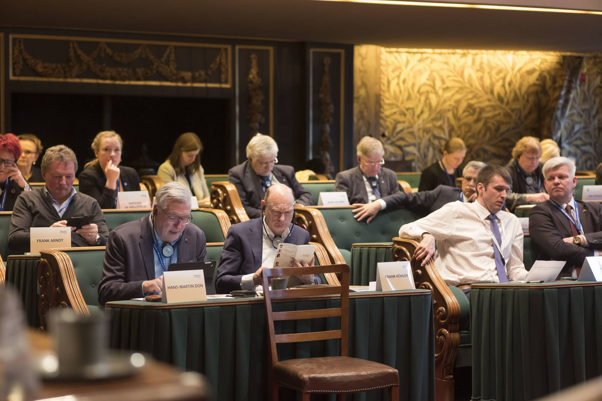 Beneluxparlement in vergadering bijeen 23 en 24 maart 2018