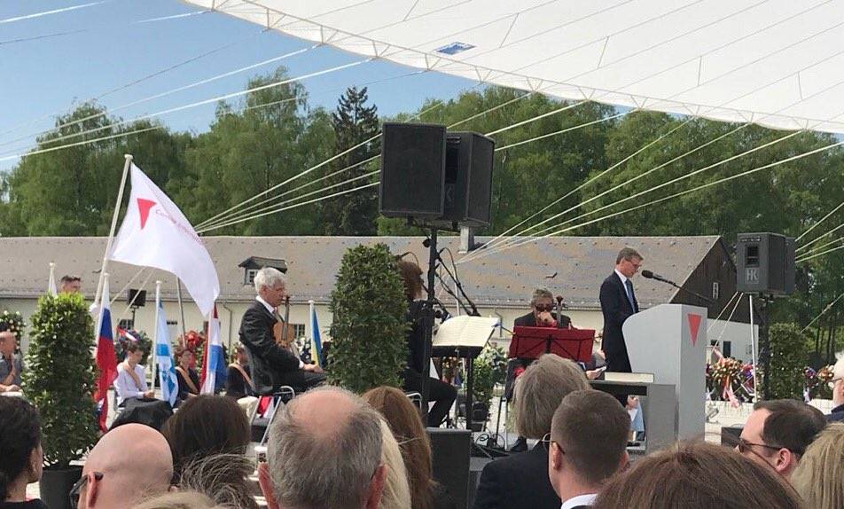 Voorzitter Eerste Kamer bij herdenkingen in Dachau