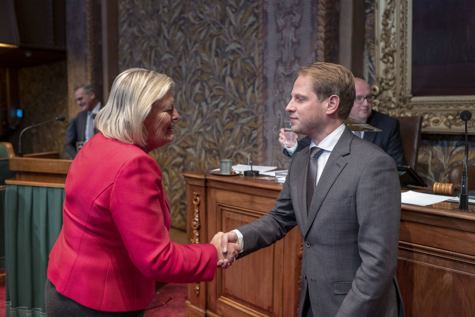 Felicitaties van Kamervoorzitter Broekers-Knol