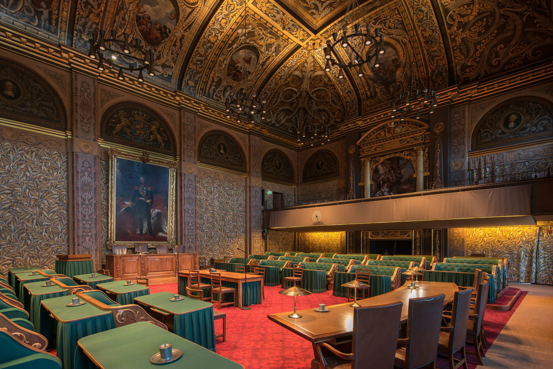 Plenaire zaal Eerste Kamer 