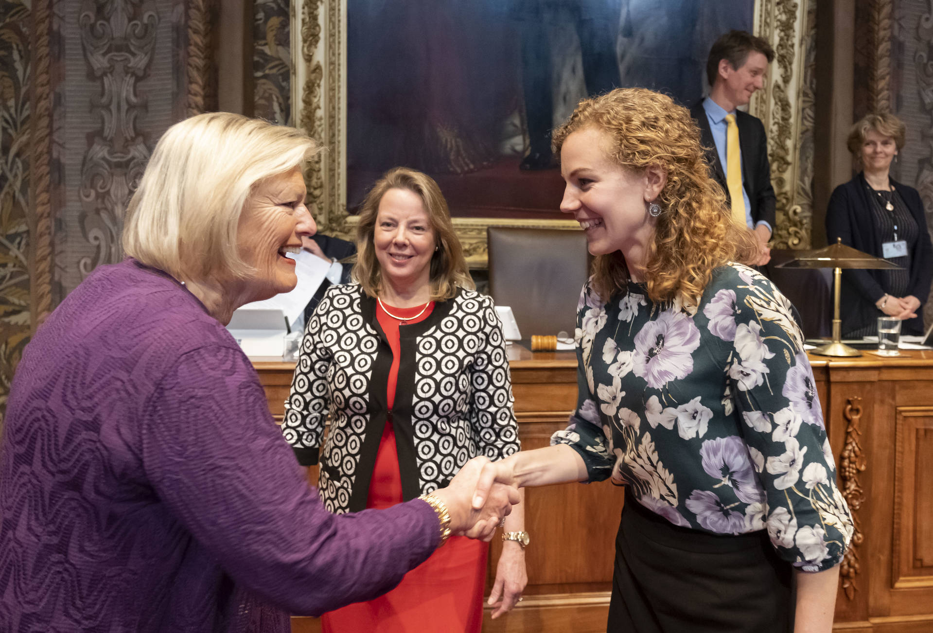 Felicitaties van Kamervoorzitter Broekers-Knol