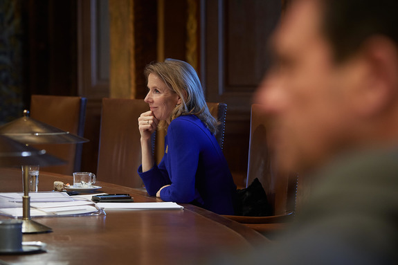 Minister Van Veldhoven tijdens het debat op 28 januari 2020